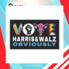 LGBT Vote Harris & Walz Obviously Car Magnet