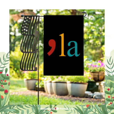 'La Kamala Harris Garden Flag