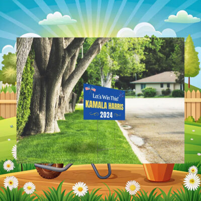 Let's Win This! - Kamala Harris 2024 Yard Sign