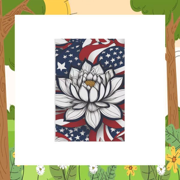 Lotus Kamala Garden Flag