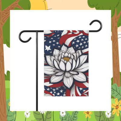 Lotus Kamala Garden Flag