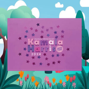 Madam President Kamala Harris And Tim! 2024 Yard Sign