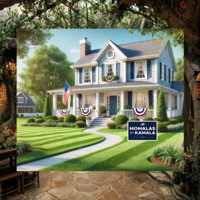 Momalas For Kamala Yard Sign