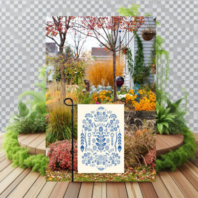 Never Going Back Kamala Harris Walz Garden Flag