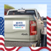 No Pets Were Harmed Harris Walz 2024 Car Magnet