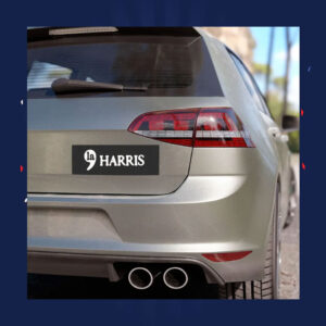 Official Comma La Harris 2024 Car Magnet