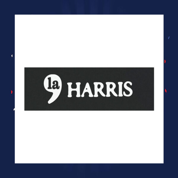 Official Comma La Harris 2024 Car Magnet