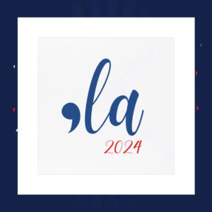 Official Comma la Kamala Harris 24 Car Magnets