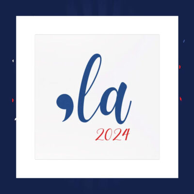 Official Comma la Kamala Harris 24 Car Magnets