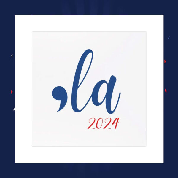 Official Comma la Kamala Harris 24 Car Magnets