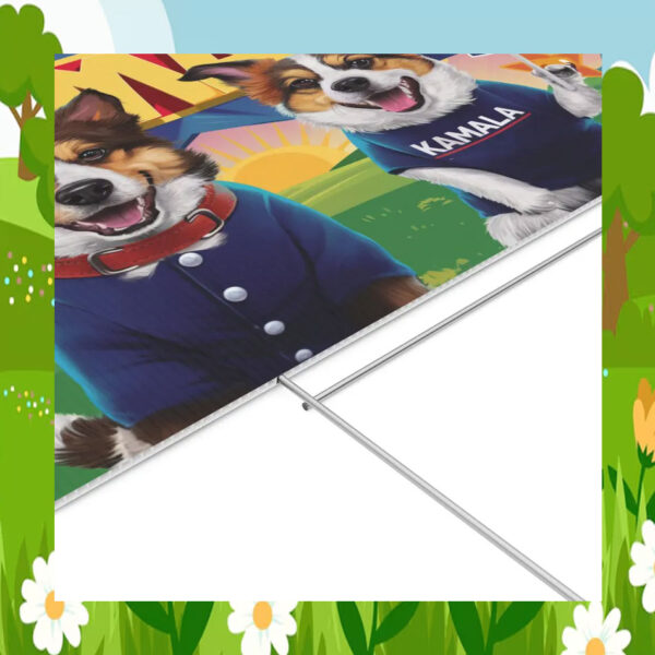 Official Dogs For Kamala 24 Yard Signs