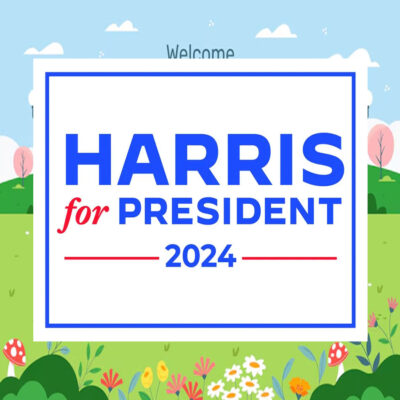 Official Harris For President 2024 Election Yard Signs