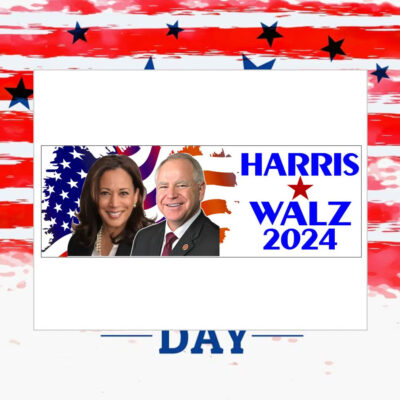 Official Harris Walz 2024 Bumper Stickers