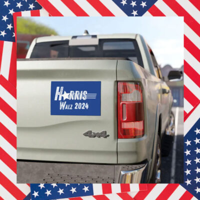 Official Harris Walz 2024 Election Car Magnets