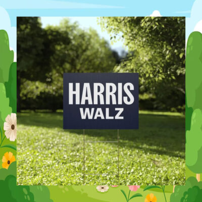 Official Harris Walz 2024 Election Yard Sign