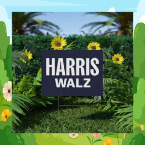 Official Harris Walz 2024 Election Yard Sign