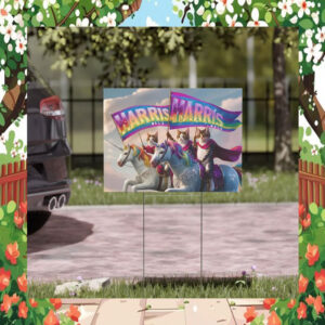 Official Harris Walz 24 Yard Signs