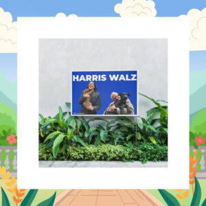 Official Harris-Walz Dogs Know Yard Sign