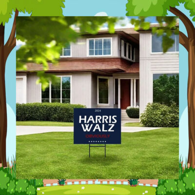 Official Harris Walz Obviously Yard Signs