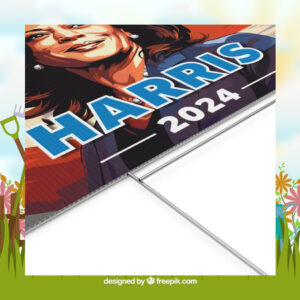 Official Harris for President 2024 Yard Sign