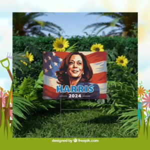 Official Harris for President 2024 Yard Sign