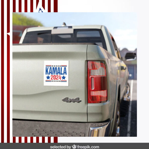 Official Kamala 24 Car Magnets