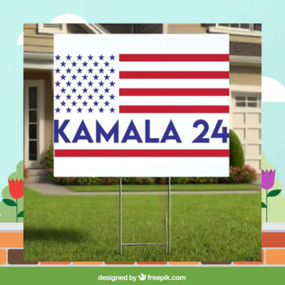 Official Kamala 24 Yard Sign