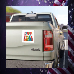 Official Kamala Cat Car Magnet