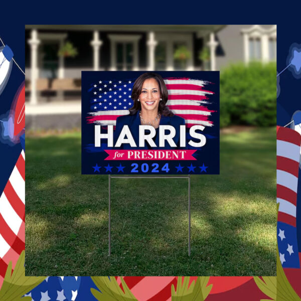Official Kamala Harris for President Yard Sign