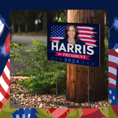 Official Kamala Harris for President Yard Sign