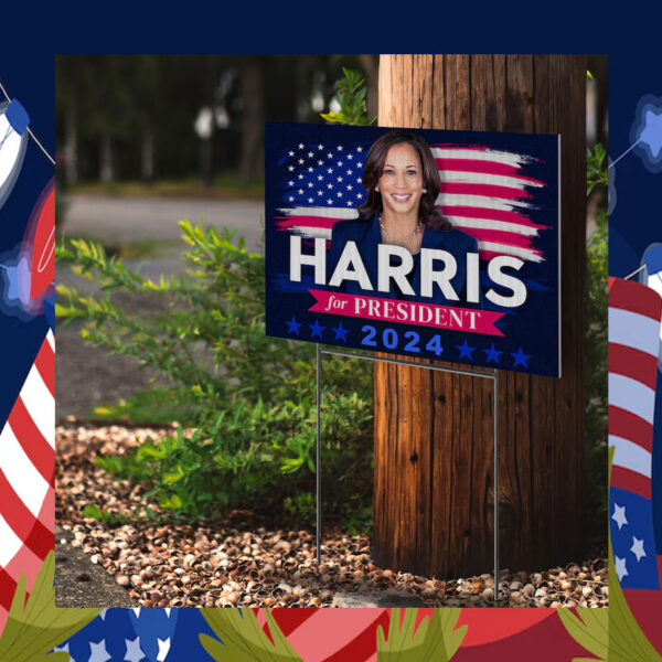 Official Kamala Harris for President Yard Sign