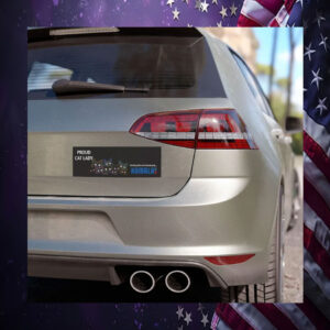 Proud Cat Lady Standing Back and Standing by... Kamala Car Magnet