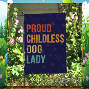 Proud Childless Dog Lady Kamala Flag