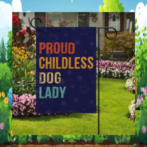 Proud Childless Dog Lady Kamala Flag