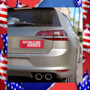 Republicans for Kamala Harris 2024 Car Magnets