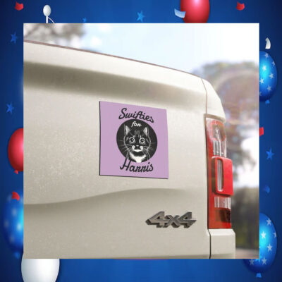 Swifties For Harris Car Magnet