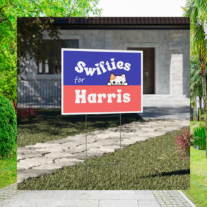 Swifties For Harris Democratic Yard Sign