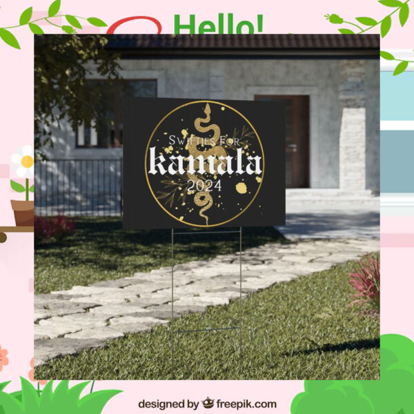 Swifties For Kamala 2024 Yard Signs