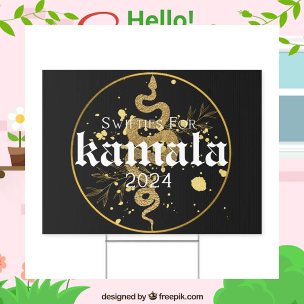 Swifties For Kamala 2024 Yard Signs