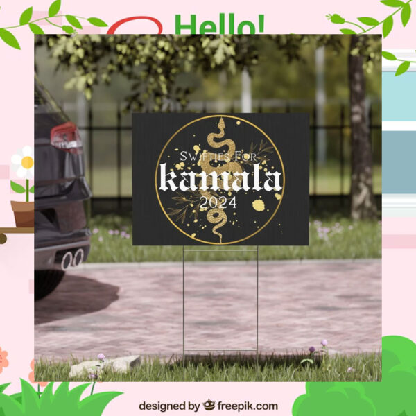 Swifties For Kamala 2024 Yard Signs