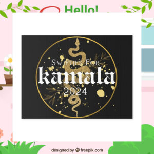 Swifties For Kamala 2024 Yard Signs