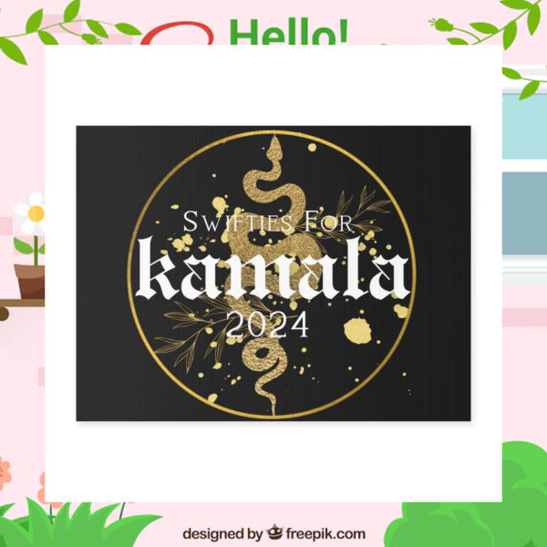 Swifties For Kamala 2024 Yard Signs