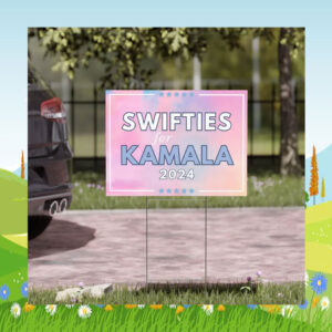 Swifties for Kamala Yard Sign