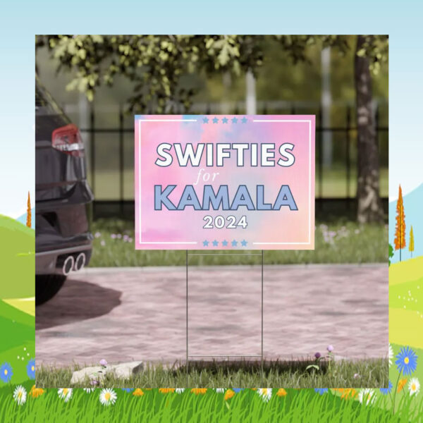Swifties for Kamala Yard Sign