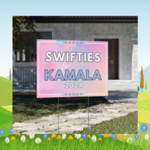Swifties for Kamala Yard Sign