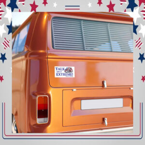 Talk About Extreme! Kamala Harris Sticker