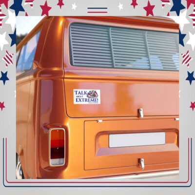 Talk About Extreme! Kamala Harris Sticker