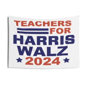 Teachers for Harris Walz Indoor Wall Tapestries