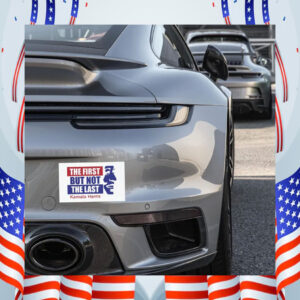 The First But Not The Last Kamala Harris Car Magnet