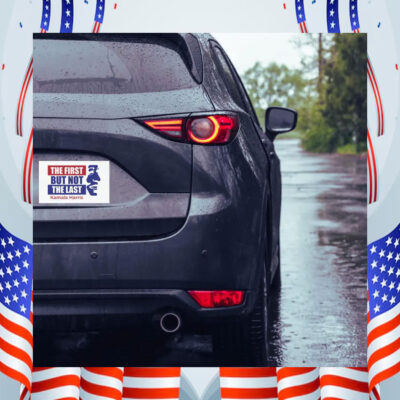 The First But Not The Last Kamala Harris Car Magnet